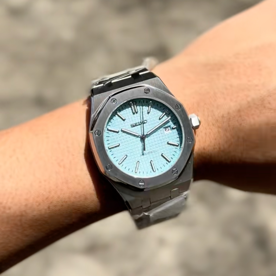 Royal Oak Tiffany Blue SeikoMod