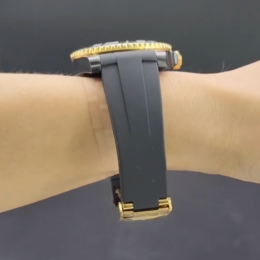 Submariner Noir Or Rubber SeikoMod