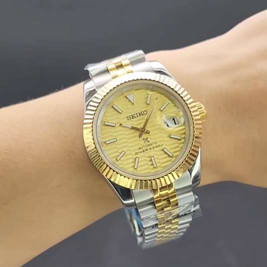 Datejust Bicolore Or SeikoMod