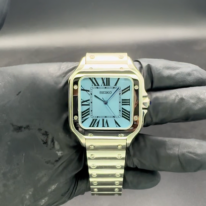 Santos Tiffany Blue SeikoMod