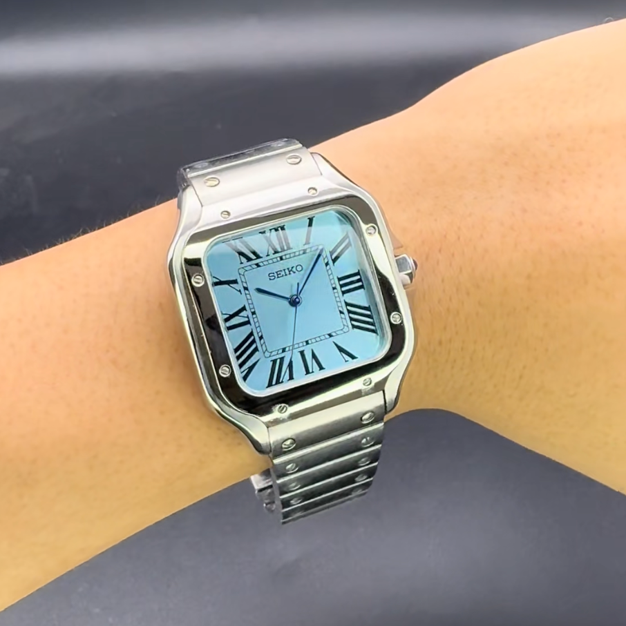 Santos Tiffany Blue SeikoMod