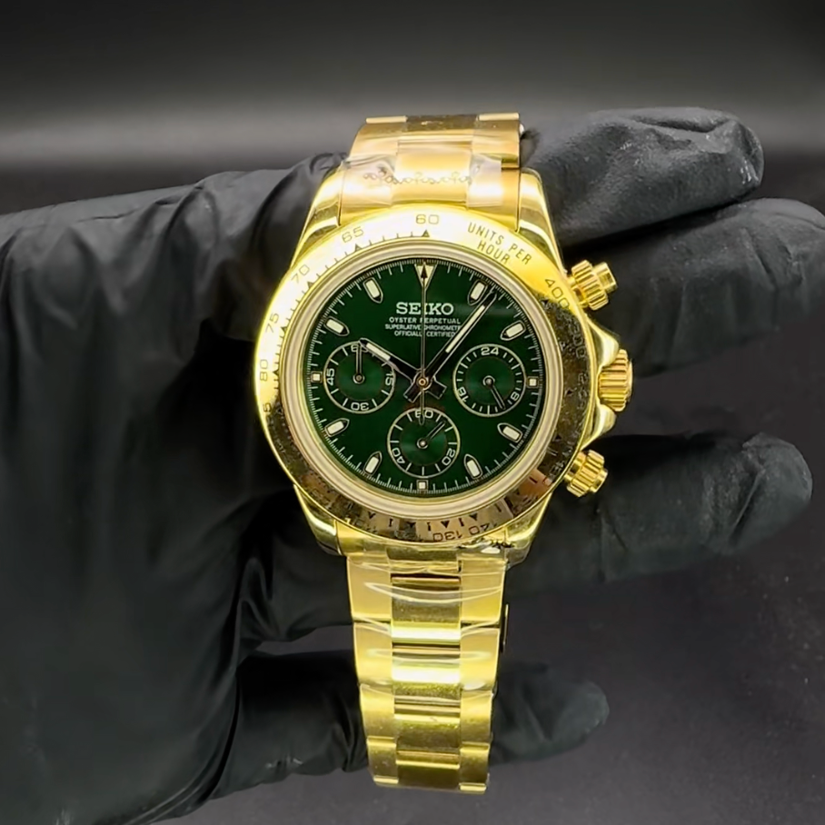 Daytona Or Vert SeikoMod
