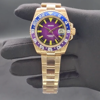 GMT Or Joker Violet SeikoMod