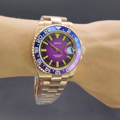 GMT Or Joker Violet SeikoMod