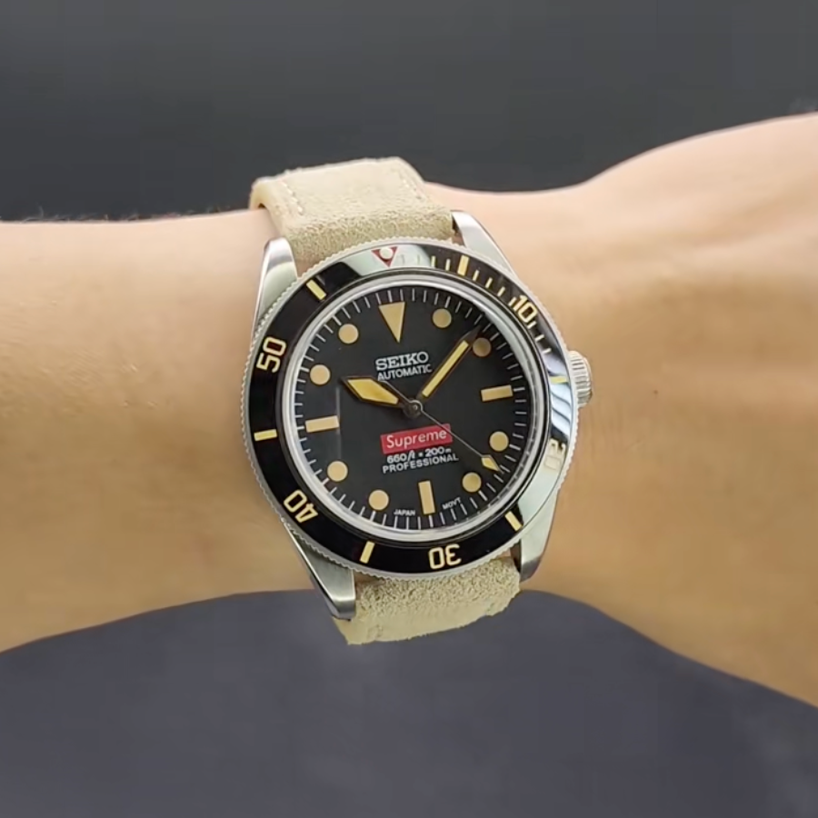 Submariner x Supreme Noir SeikoMod