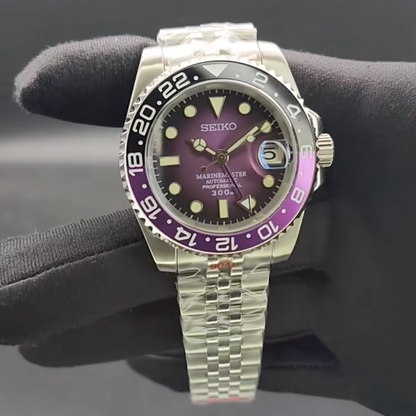 GMT Joker Acier Jubilee SeikoMod