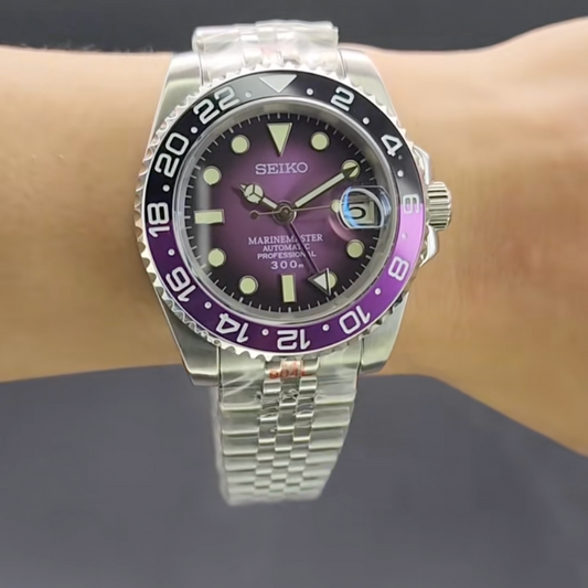 GMT Joker Acier Jubilee SeikoMod