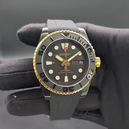 Submariner Noir Or Rubber SeikoMod