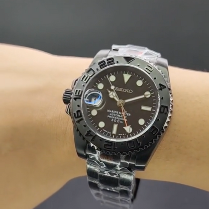 Submariner DLC Noir SeikoMod