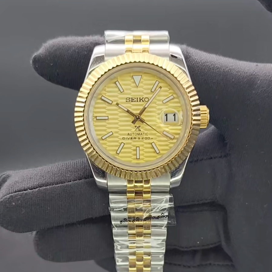 Datejust Bicolore Or SeikoMod