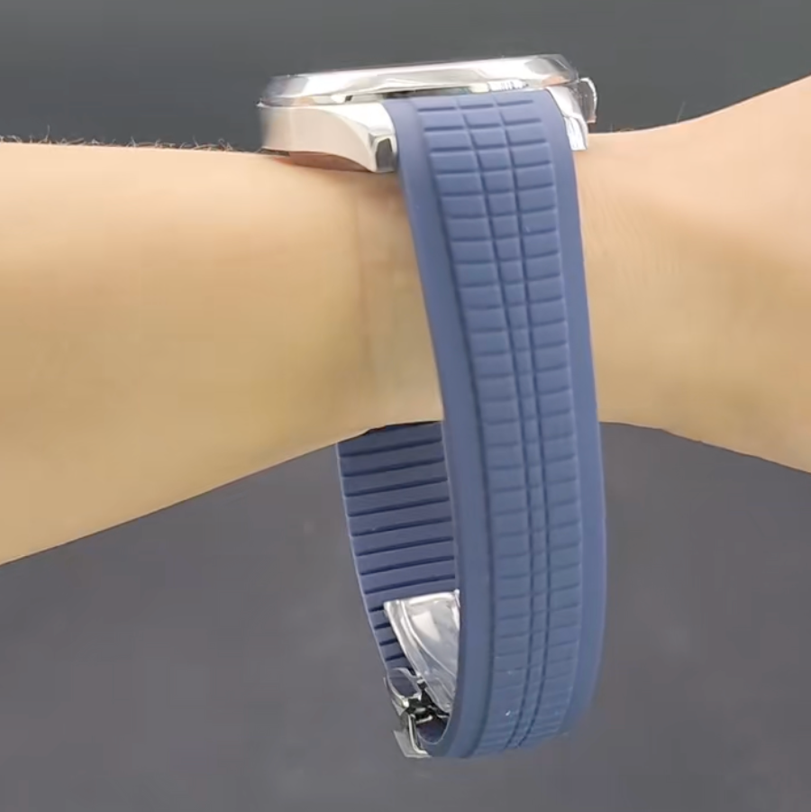 Nautilus bleu Rubber SeikoMod