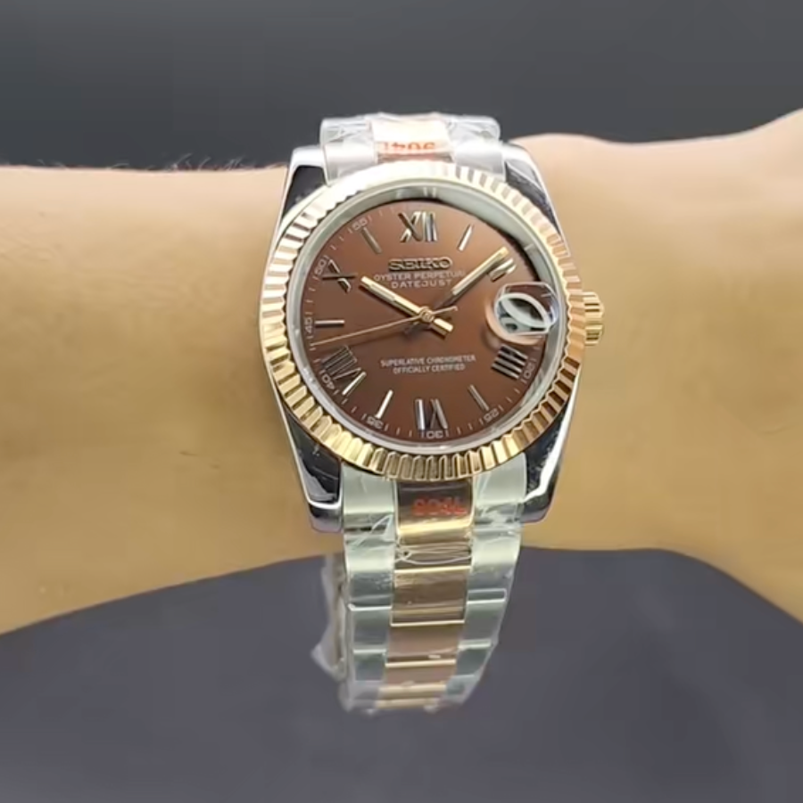 Datejust Chocolat SeikoMod