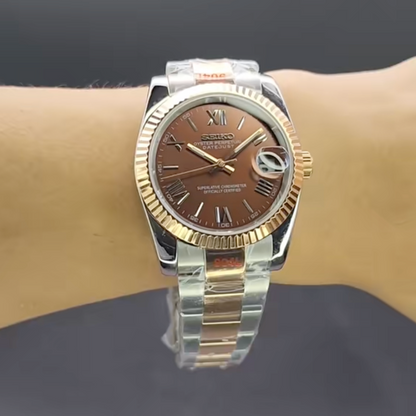 Datejust Chocolat SeikoMod