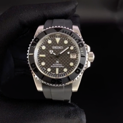 Submariner Marine Master Noir SeikoMod