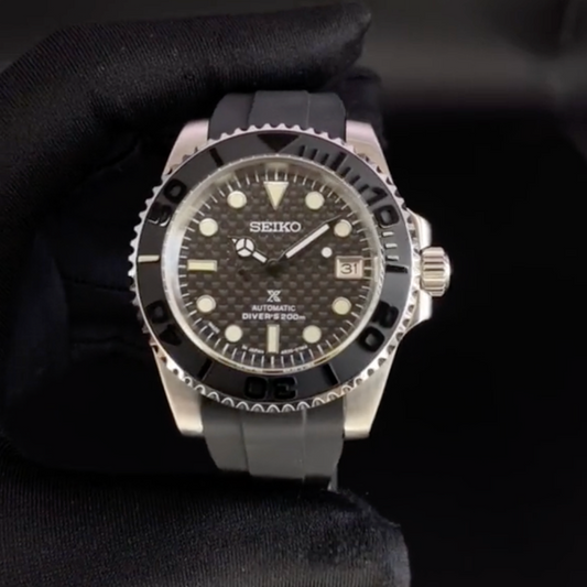Submariner Marine Master Noir SeikoMod
