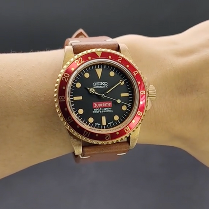 Submariner x Supreme Or-Rouge SeikoMod