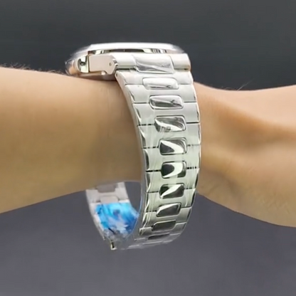 Nautilus Argent SeikoMod