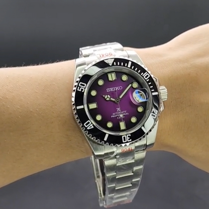 Submariner Violet SeikoMod