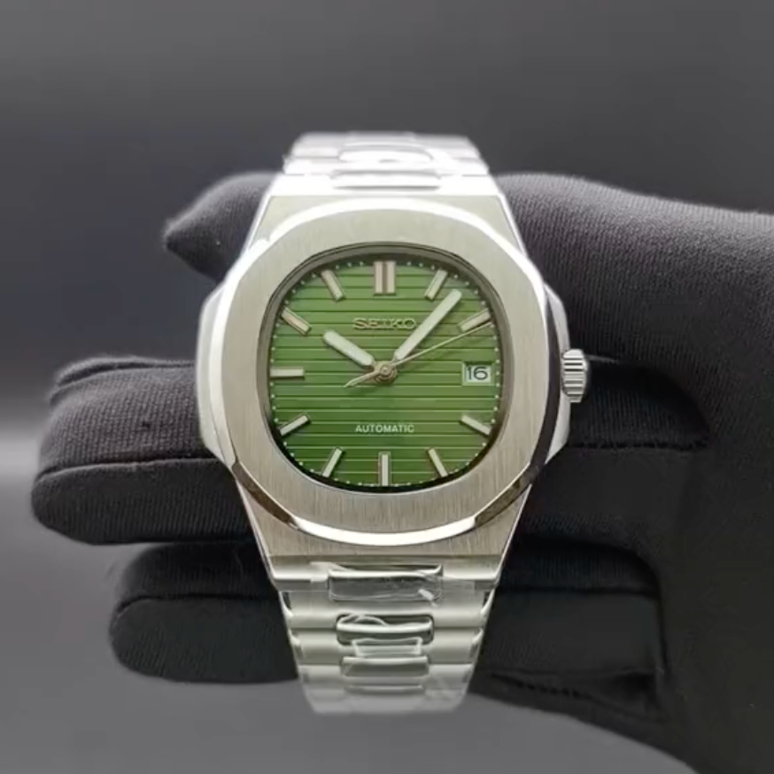 Nautilus Vert SeikoMod