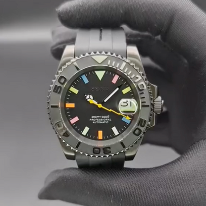Submariner DLC Rainbow SeikoMod
