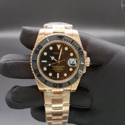 Submariner Or Noir SeikoMod