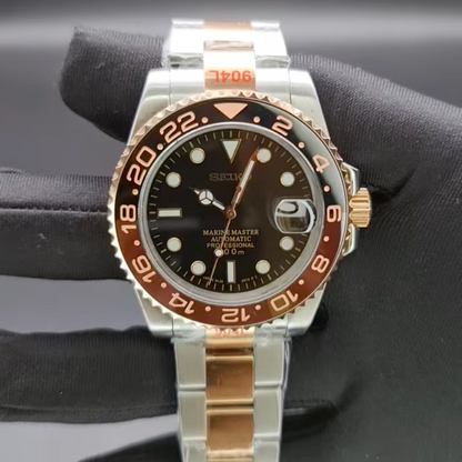 GMT Root Beer Bicolore SeikoMod