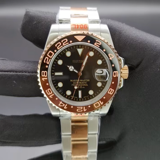 GMT Root Beer Bicolore SeikoMod