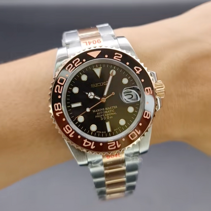 GMT Root Beer Bicolore SeikoMod