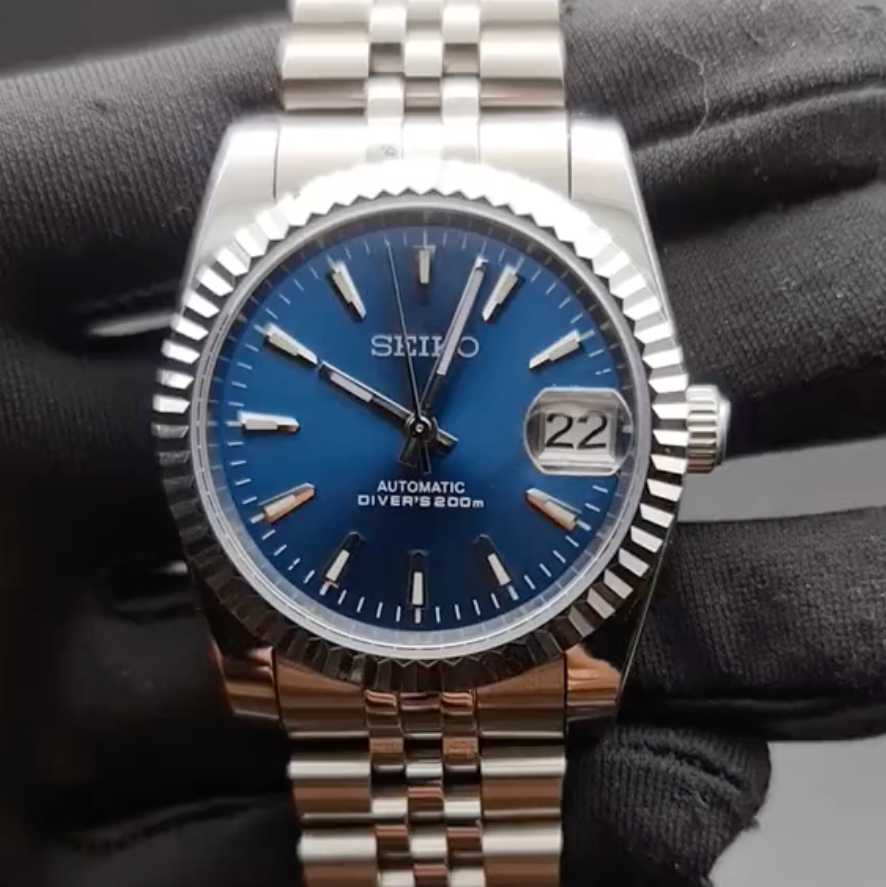 Datejust Bleu SeikoMod